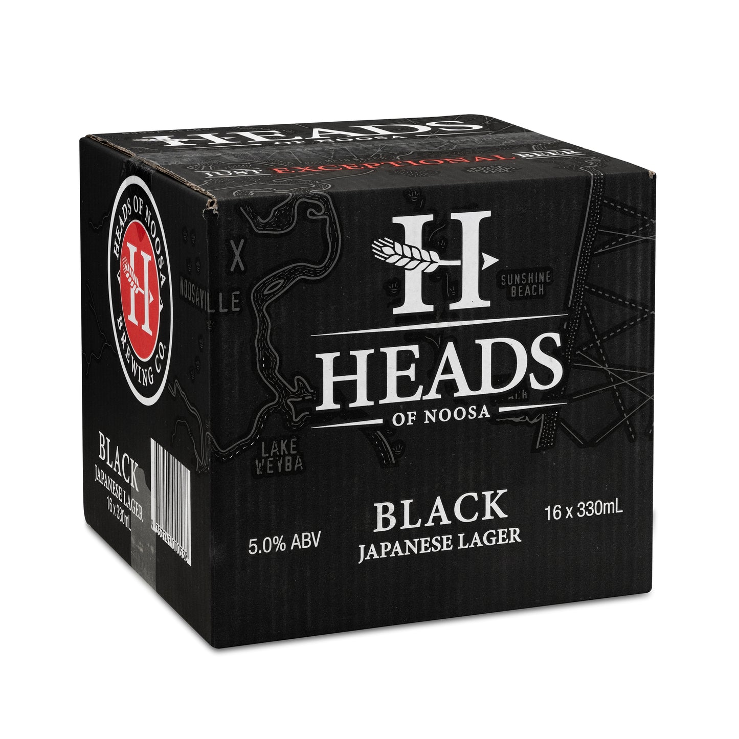 Black Japanese Lager Carton